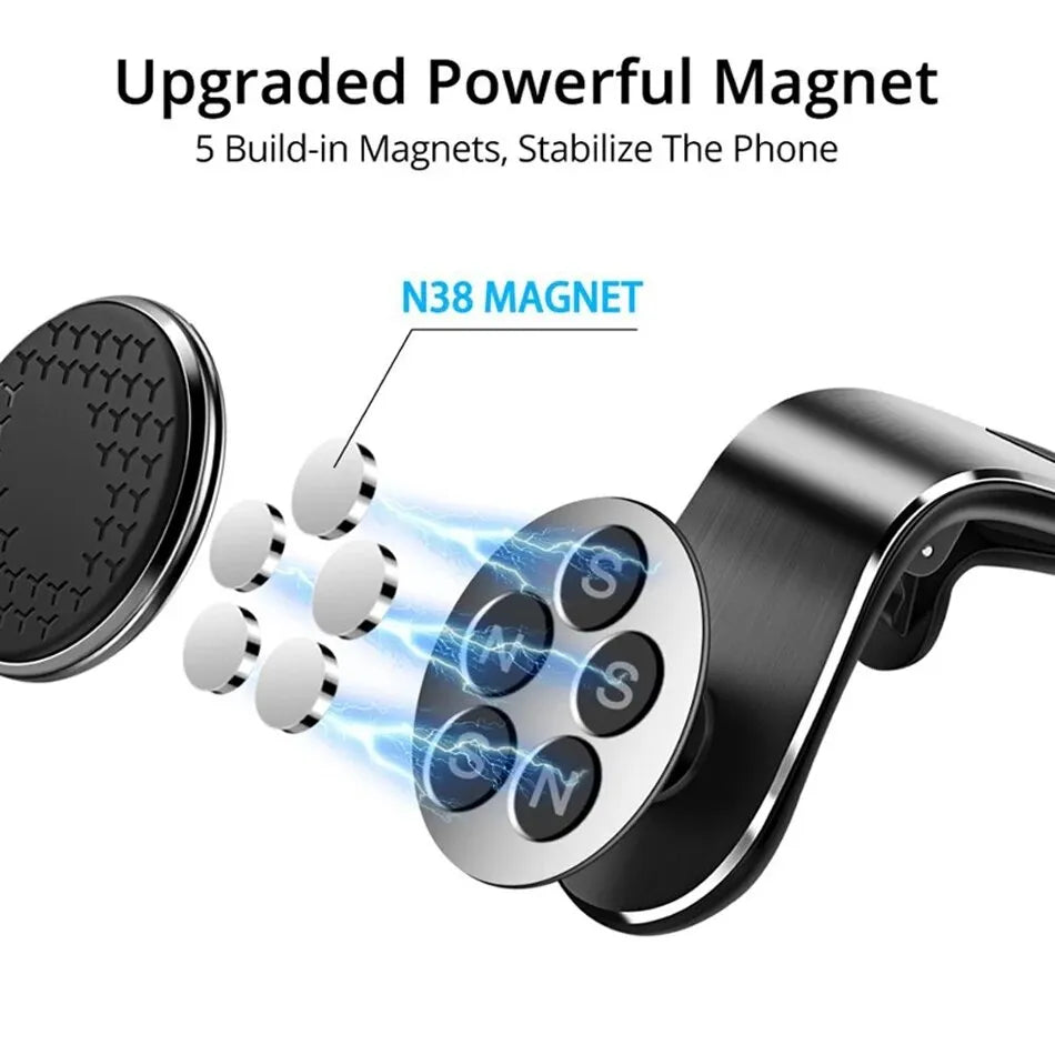 Air Vent Magnetic Car Mount GPS Smartphone