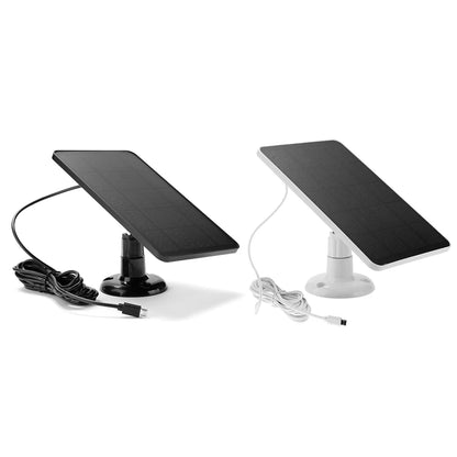 Portable 10W Solar Panel for Phones, Security Cameras & Home Lights