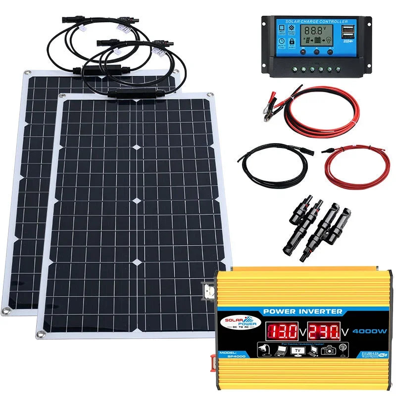 Solar Power System Kit (110V/220V)