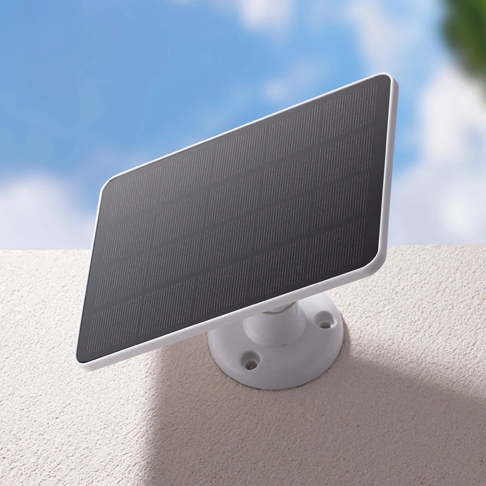 Portable 10W Solar Panel for Phones, Security Cameras & Home Lights