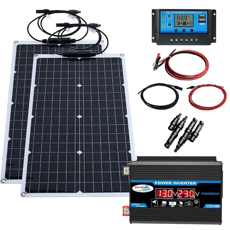 Solar Power System Kit (110V/220V)